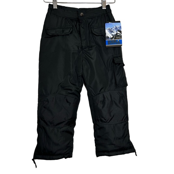 NEW Ixtreme Outfitters Boys Snow Pants Black Size 4 - Picture 1 of 9